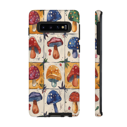 Trippy Magic Mushroom Toadstools Phone Case