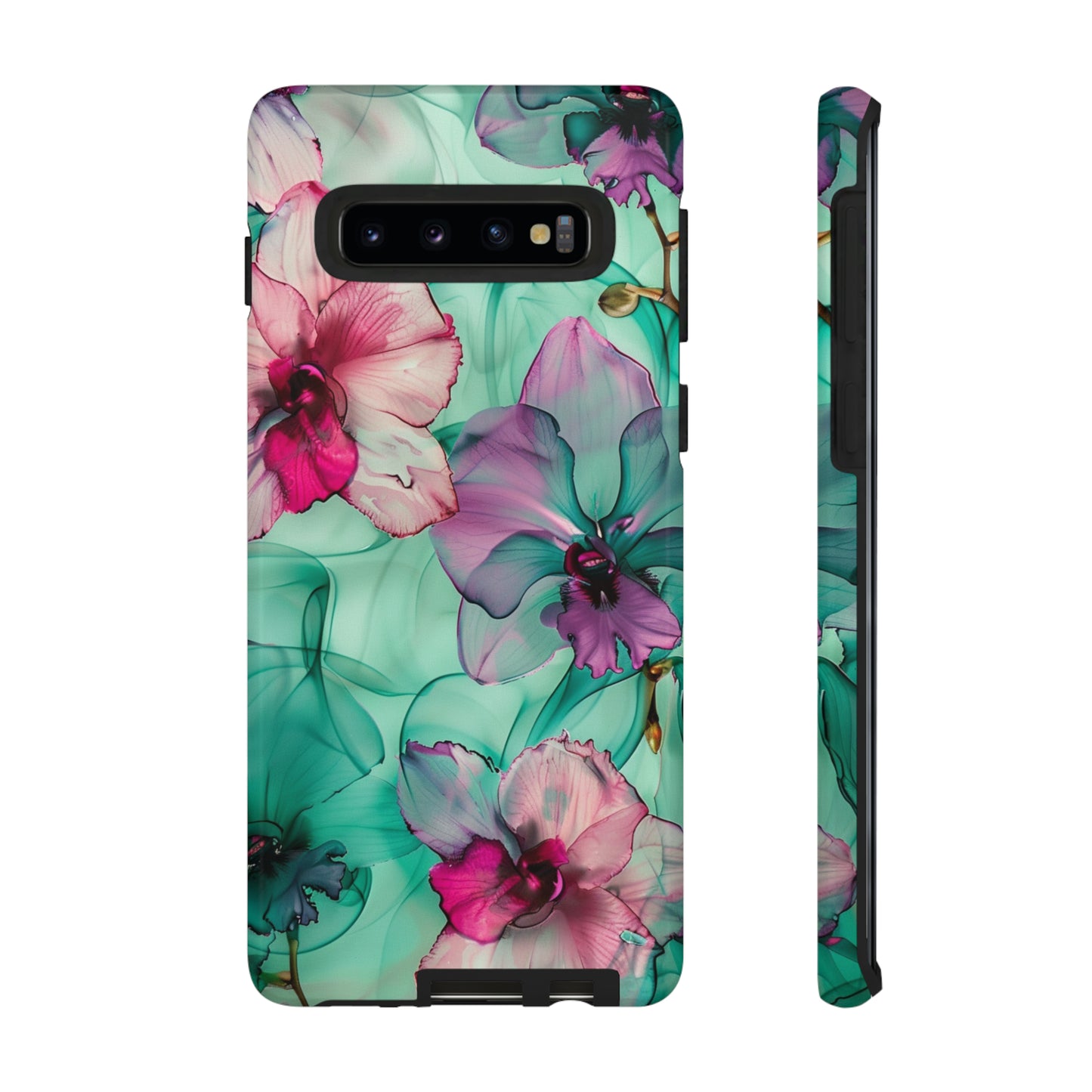 Watercolor Floral Orchids Phone Case