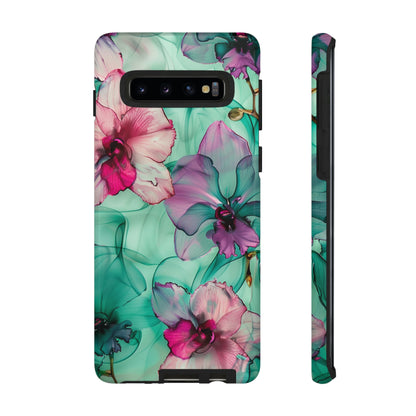 Watercolor Floral Orchids Phone Case