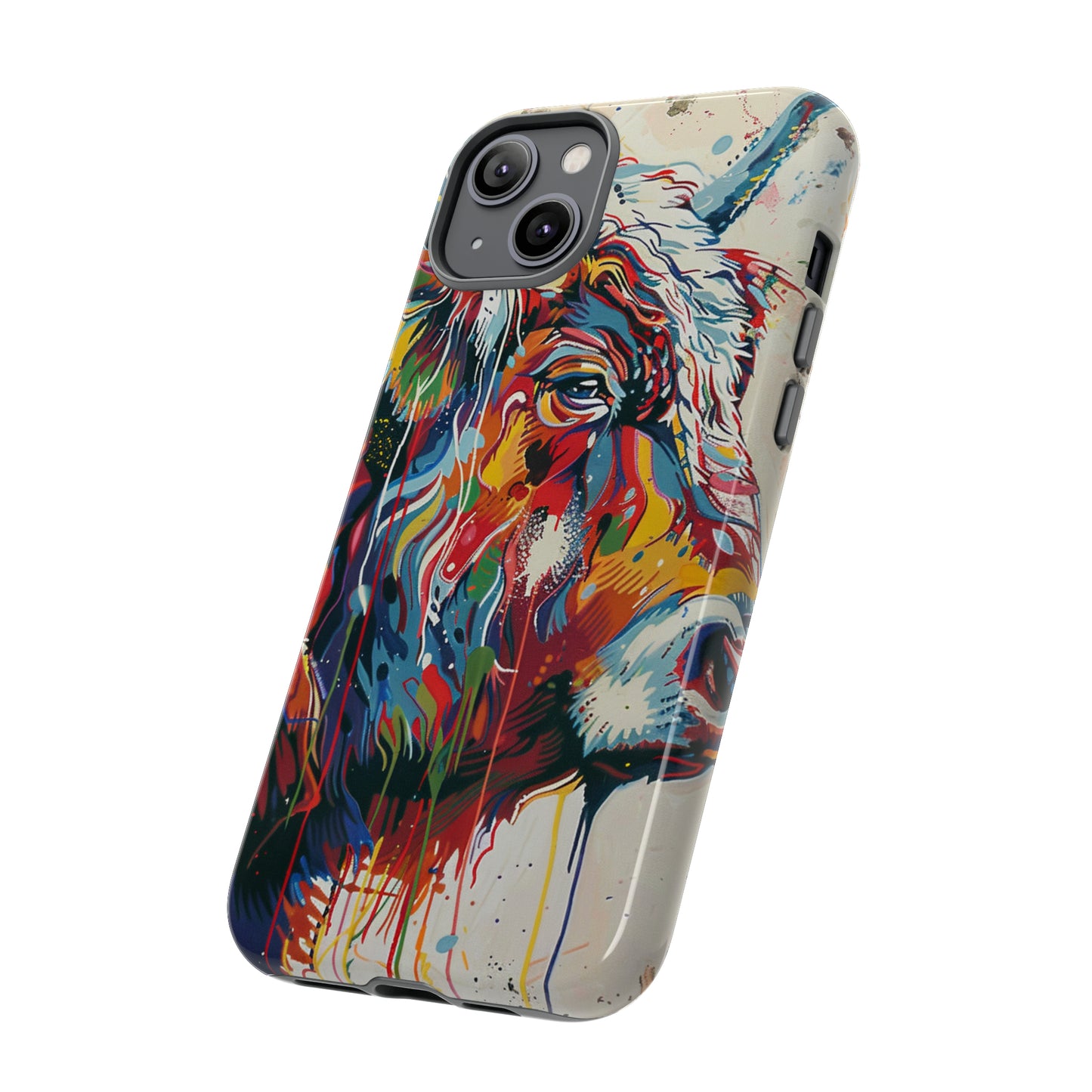 Whole Lotta Bull Abstract Phone Case