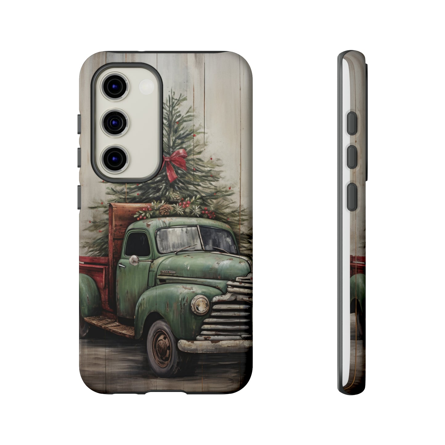 Christmas Pickup Truck Phone Case for iPhone