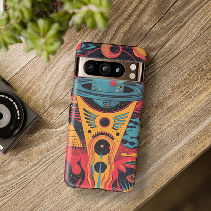 Cosmic Journey Space and Time Phone Case