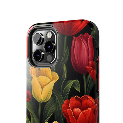 Tulip Floral Aesthetic iPhone Case | Embrace the Beauty of Nature in Full Bloom