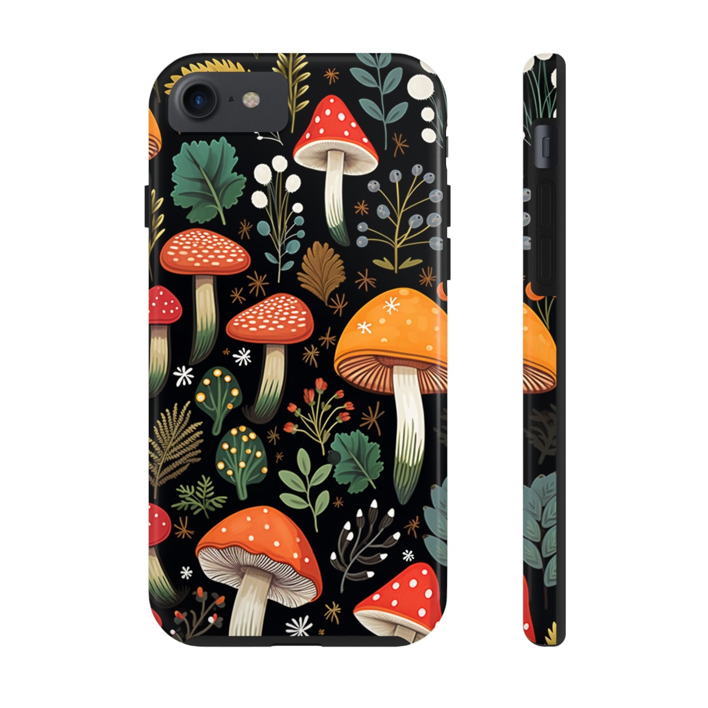 Psychedelic Magic Mushrooms Phone Case | Dive into Vintage Vibes