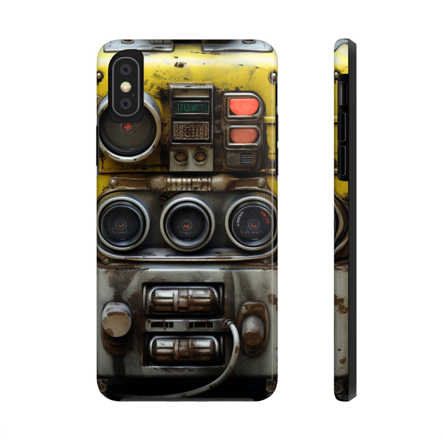 Cyberpunk Fallout Communicator iPhone Case