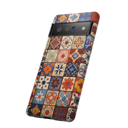 Mexican Tile Phone Case Fits all iPhone 15, Samsung and Pixel