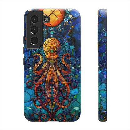 Octopus Stained Glass Undersea Magic Phone Case