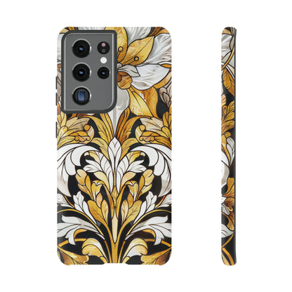 Art Deco Stained Glass floral Phone Case