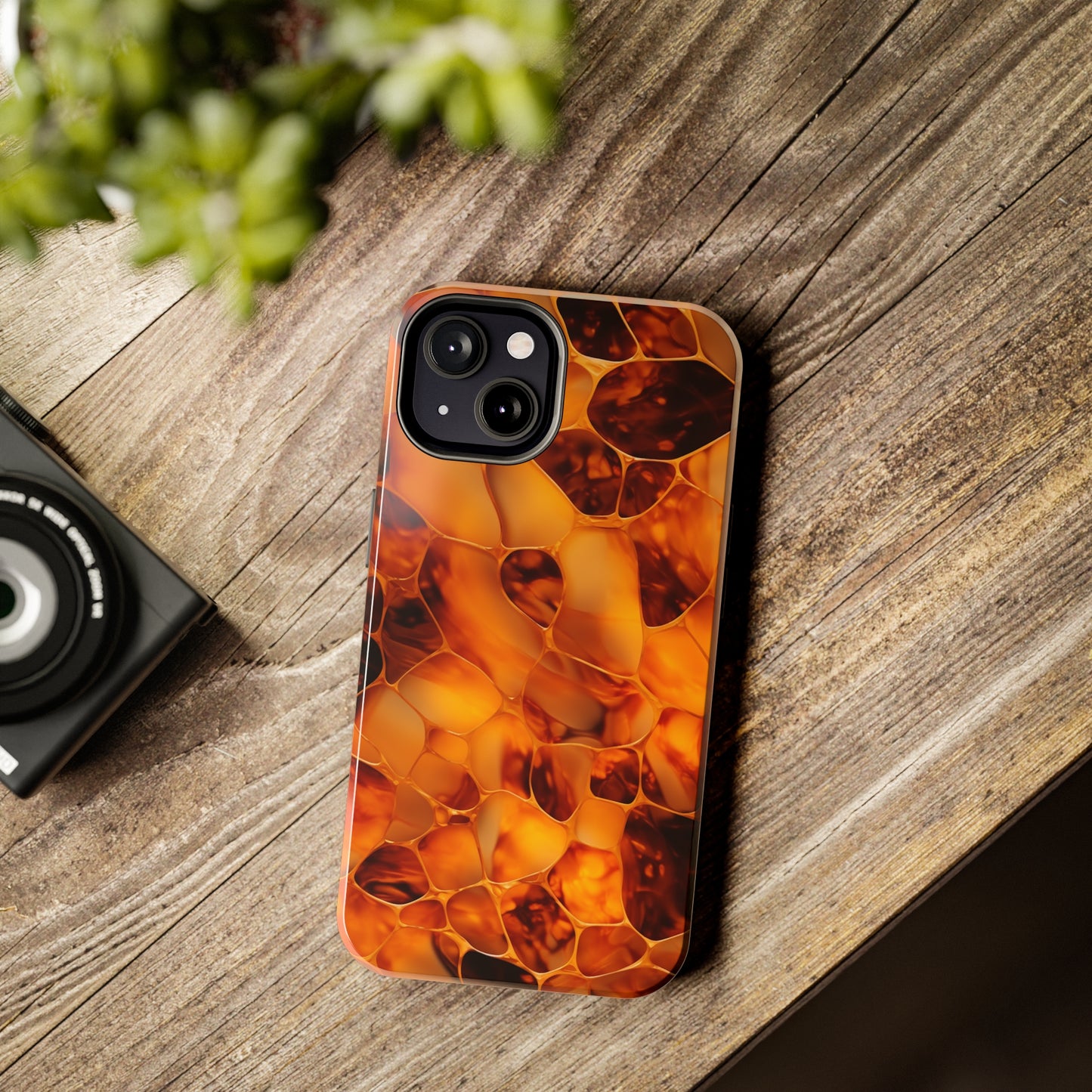 Retro Tortoise Shell iPhone Case | Vintage Elegance and Modern Protection