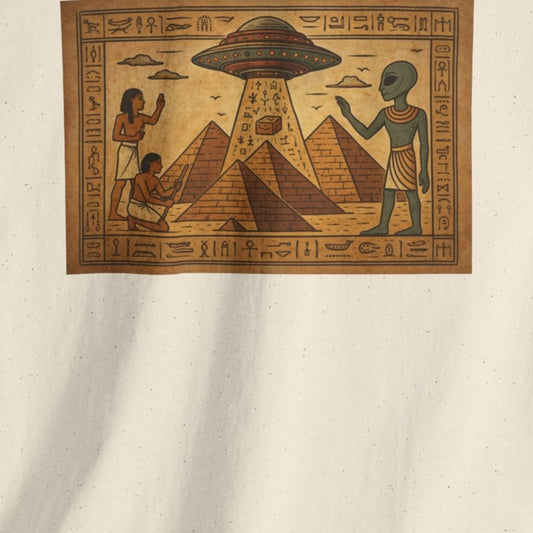 ancient aliens ufo pyramid sci fi t shirt