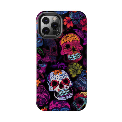 Sugar Skull iPhone Case | Day of the Dead Inspired Design for Halloween