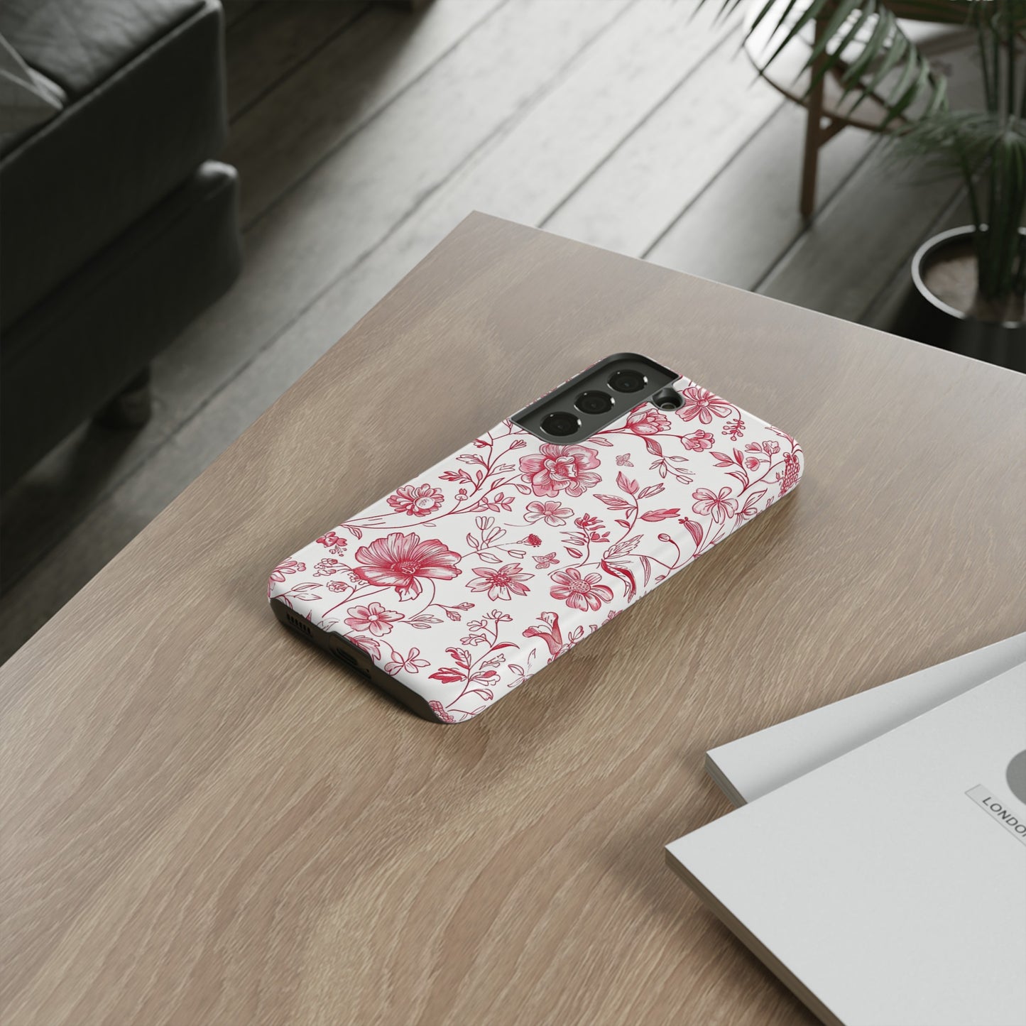 Pink Floral Wildflower Phone Case