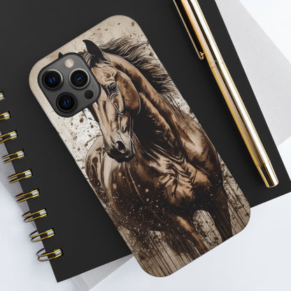 Elegant Equine Majesty: Horse Lover | Tough iPhone Case