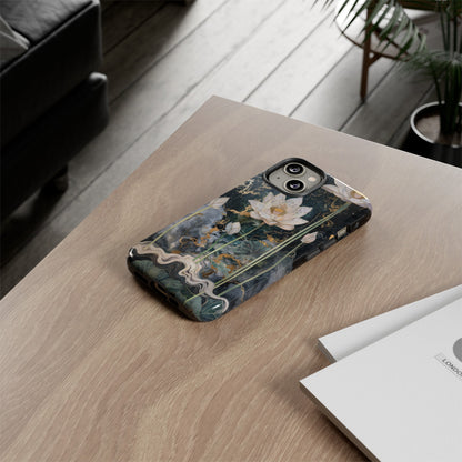 Lotus Floral Zen Art Phone Case