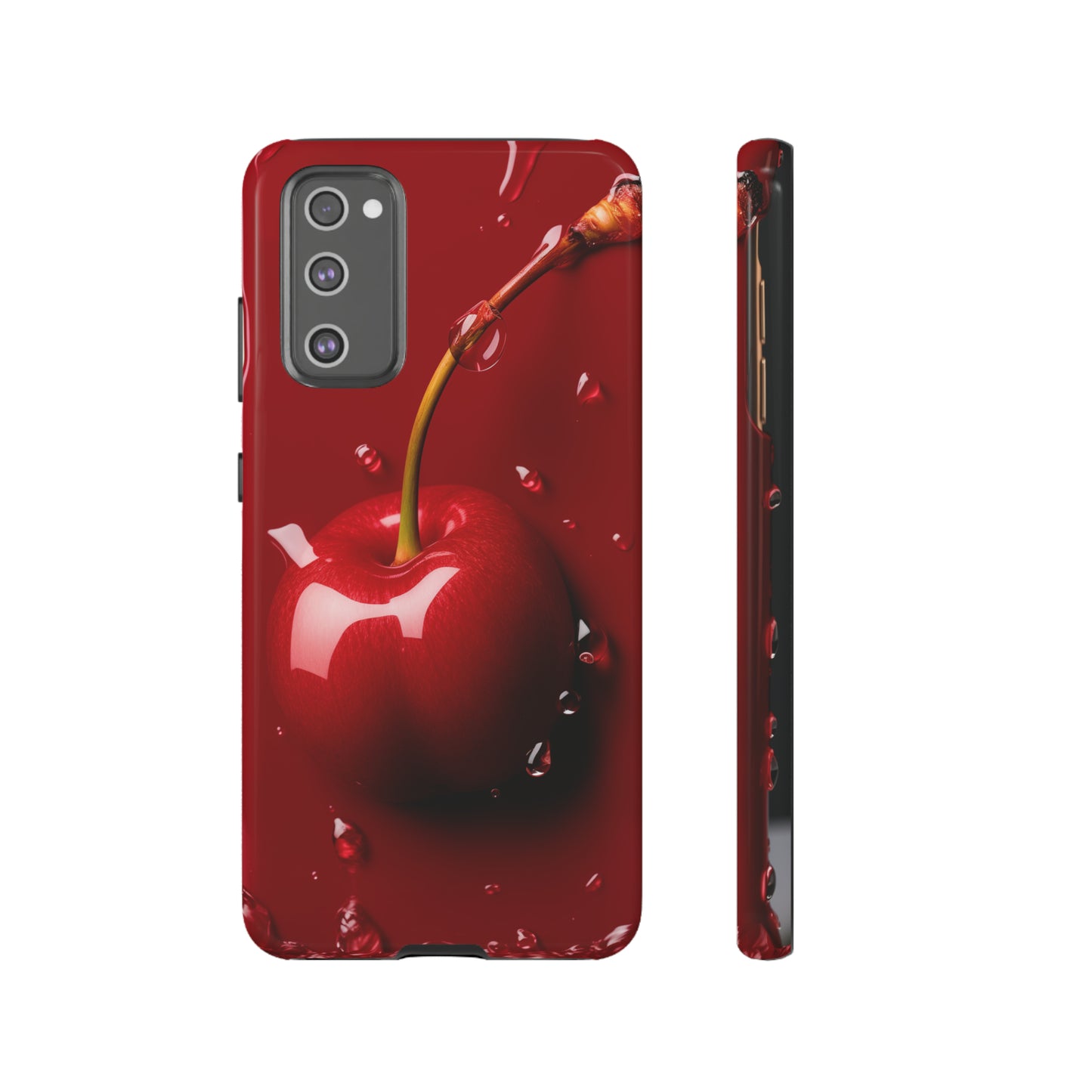 Unique Cherry Bomb Design Phone Case