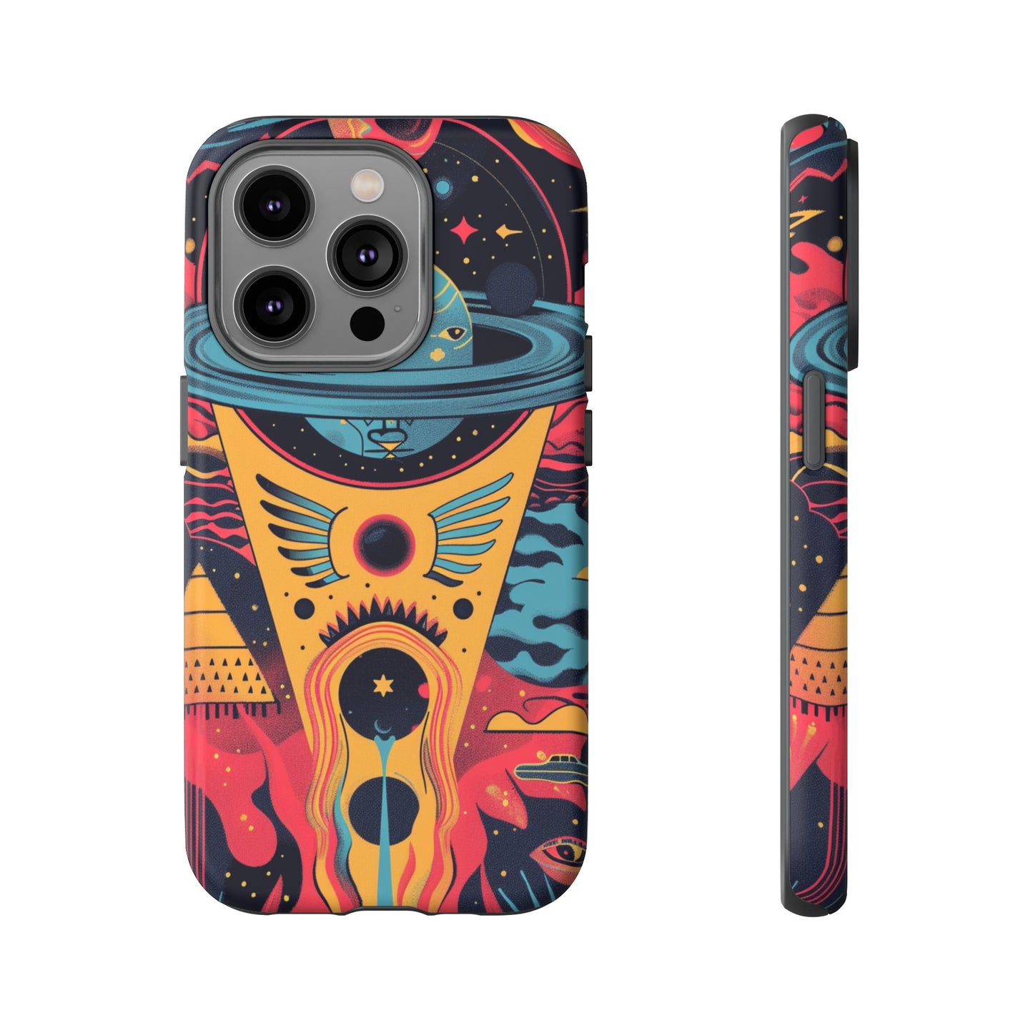 Cosmic Journey Space and Time Phone Case