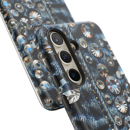 Blue Jean Queen Rhinestone Bling Phone Case