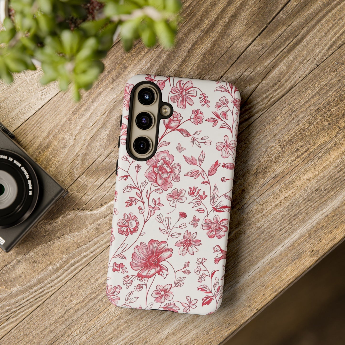 Pink Floral Wildflower Phone Case