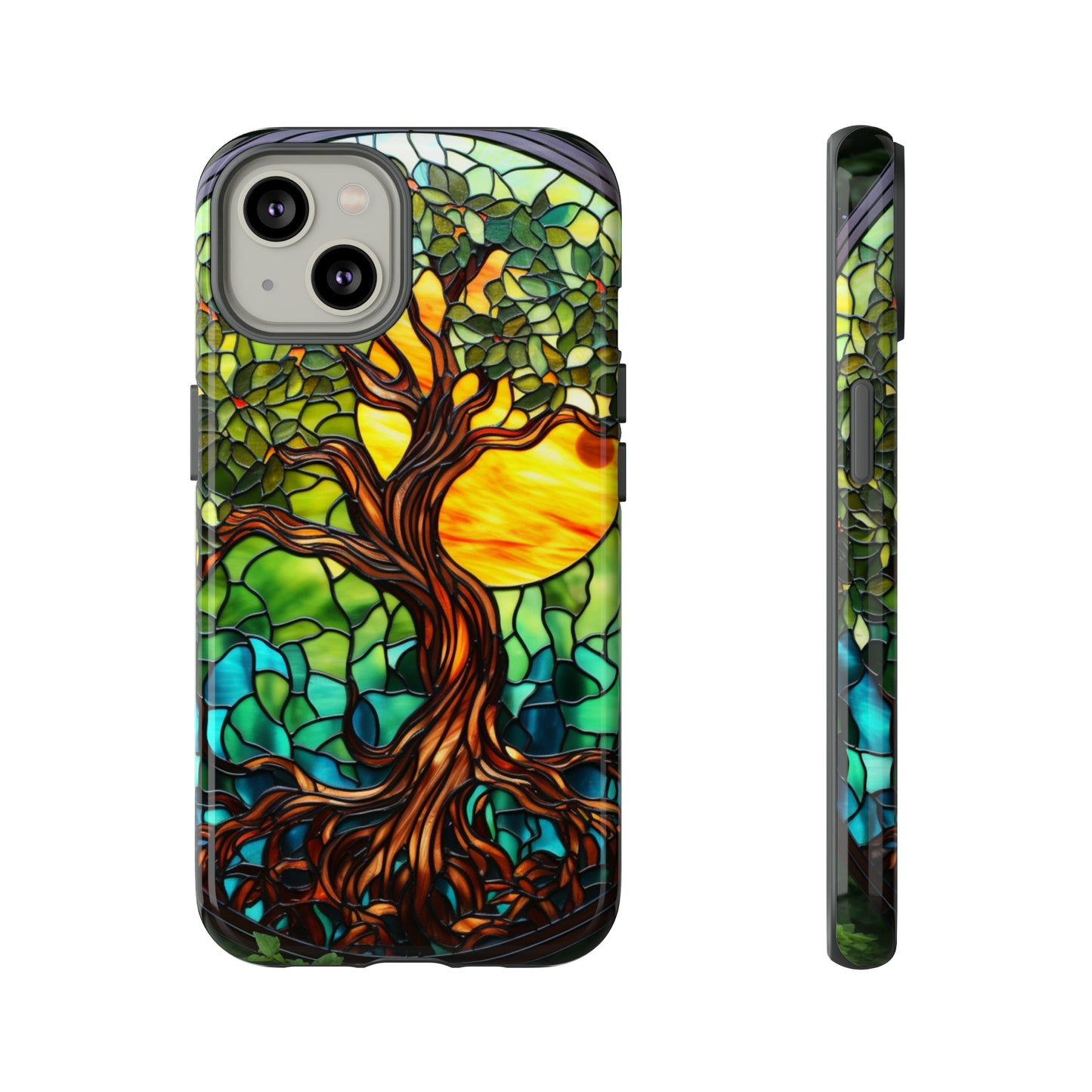 Stained Glass Mosaic Tile Phone Case