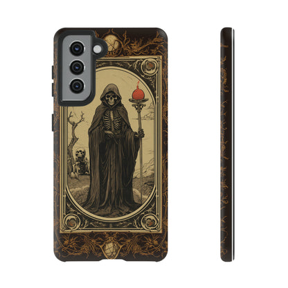 Death's Embrace: The Reaper Tarot Card