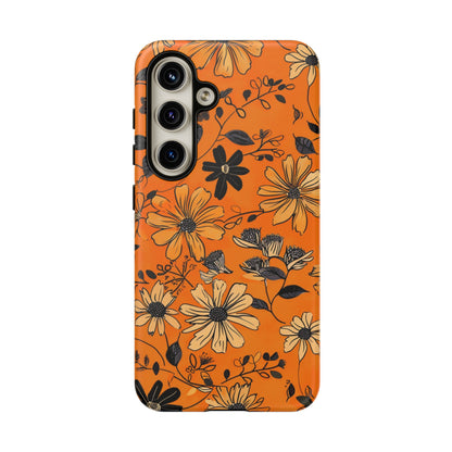 Cute summer flower aesthetic phone case for Samsung Galaxy S24