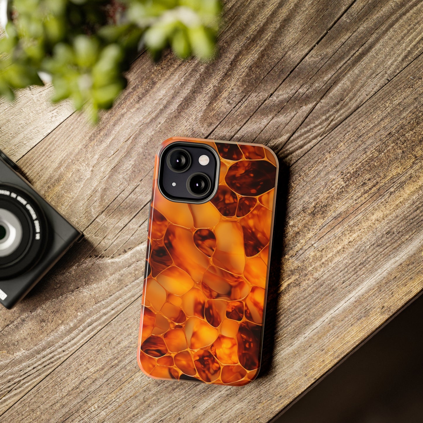 Retro Tortoise Shell iPhone Case | Vintage Elegance and Modern Protection