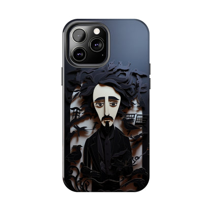 Edgar Allan Poe Gothic Halloween iPhone Case | Embrace the Dark Gothic Charm