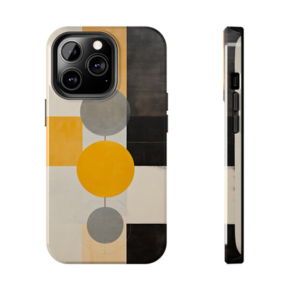 Atomic Era Meets Modern: Mid-Century Art Atomic Design Tough Case for iPhone