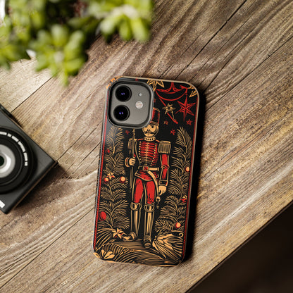 Guardian of Yuletides Past: Vintage Christmas Toy Soldier | Tough iPhone Case