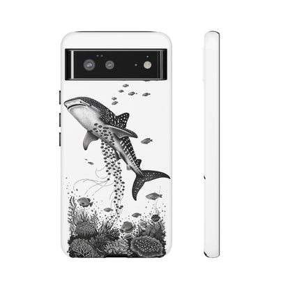 Whale Shark, Turtle, Manta Ray Phone Case