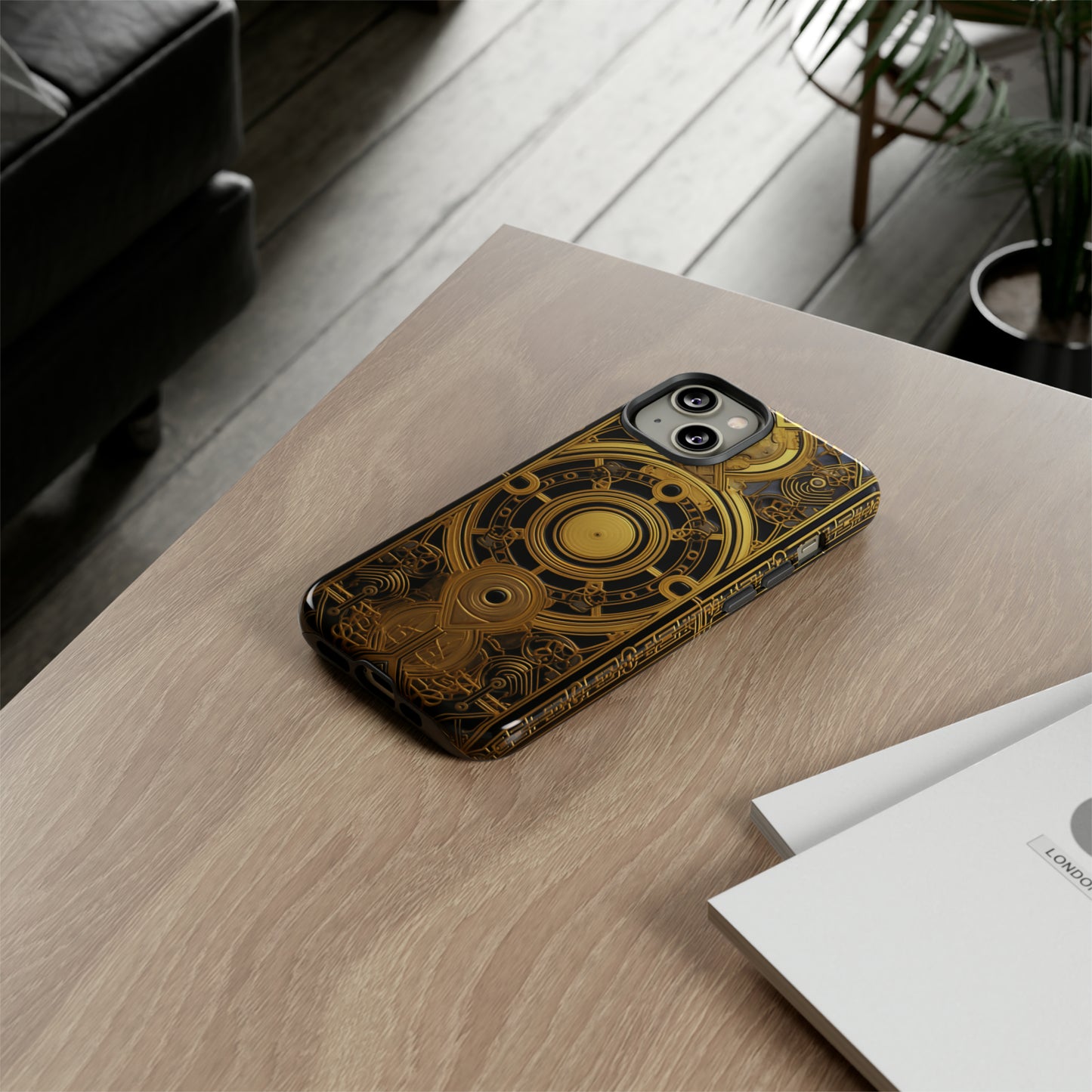 Gold Mandala Phone Case