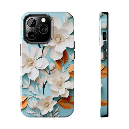 Paper Floral iPhone Case | Delicate Elegance and Nature-Inspired Beauty