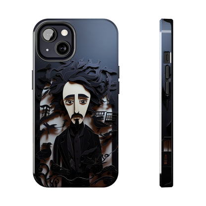 Edgar Allan Poe Gothic Halloween iPhone Case | Embrace the Dark Gothic Charm