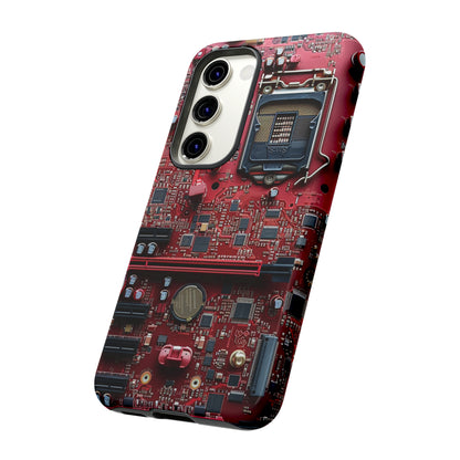 Open Circuit Naked Motherboard Technology Phone Case