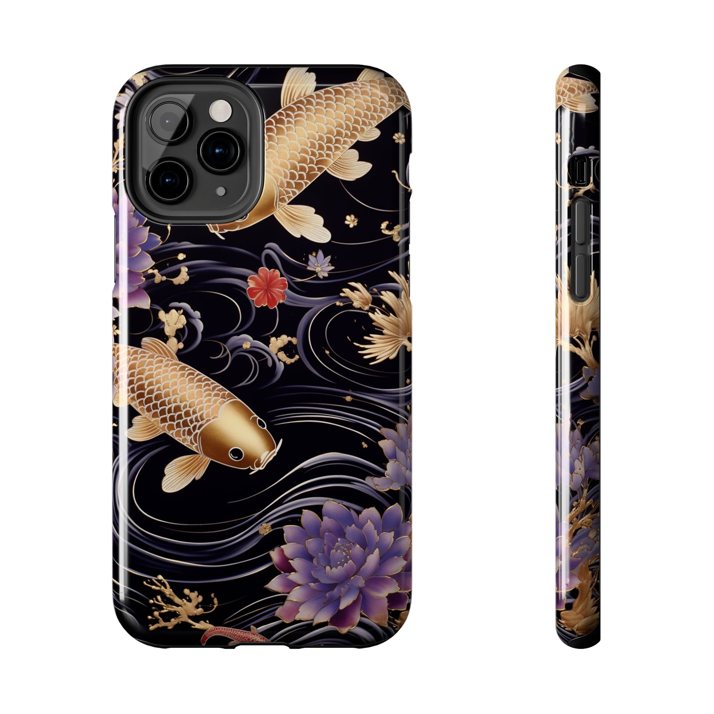 Ephemeral Beauty: Koi Fish Artistry | Japanese Inspired iPhone Case