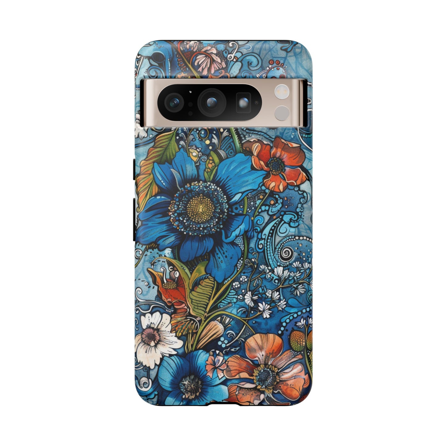 Floral Paisley Explosion Phone Case