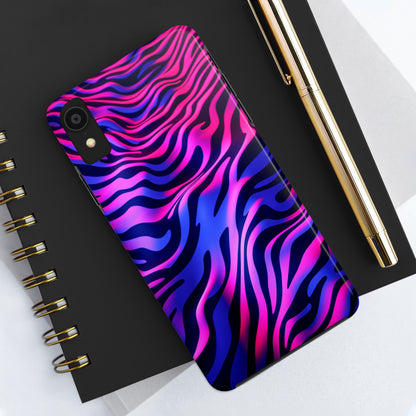 Wild Illusion: Trippy Tiger Stripes Mystique | Dynamic iPhone Case