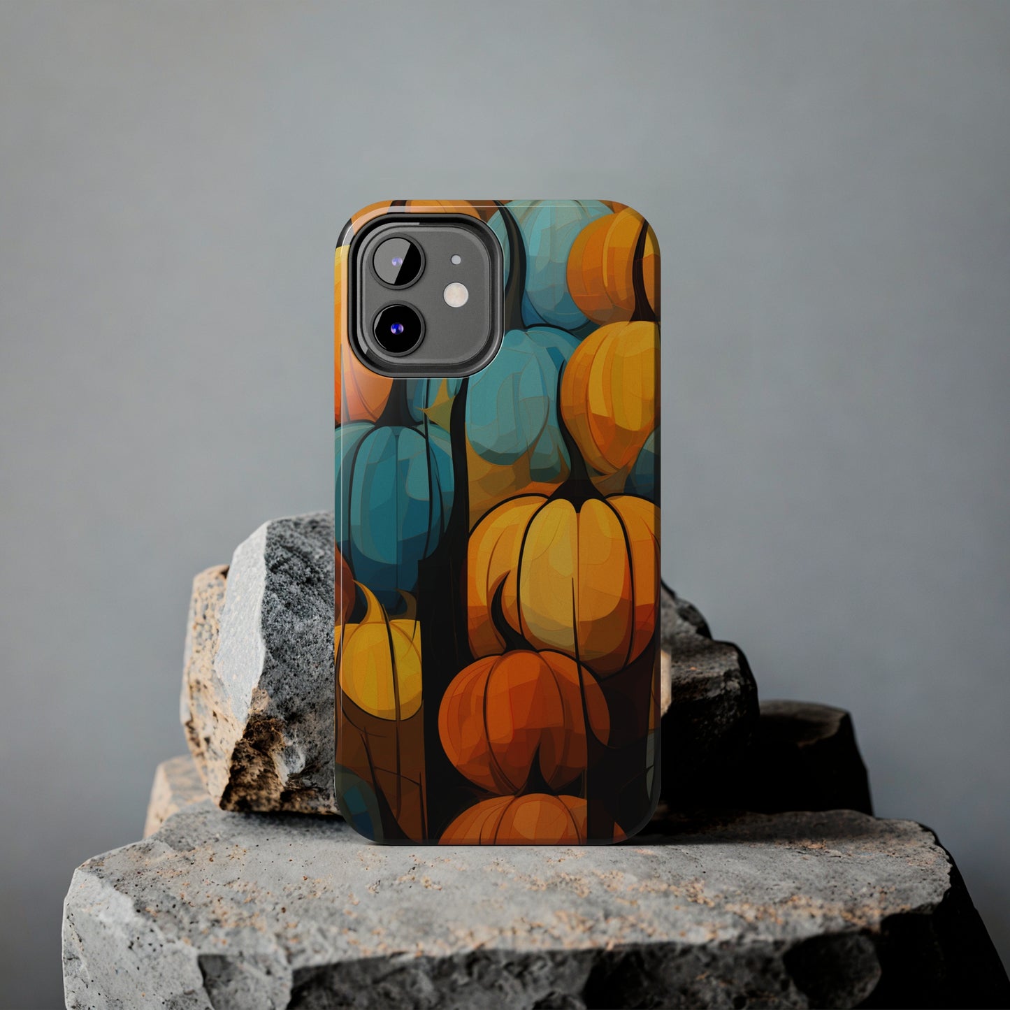 Halloween Fall Pumpkins iPhone Case | Embrace the Spooky Autumn Vibes