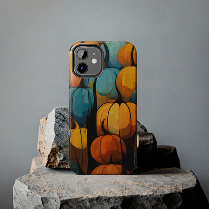 Halloween Fall Pumpkins iPhone Case | Embrace the Spooky Autumn Vibes