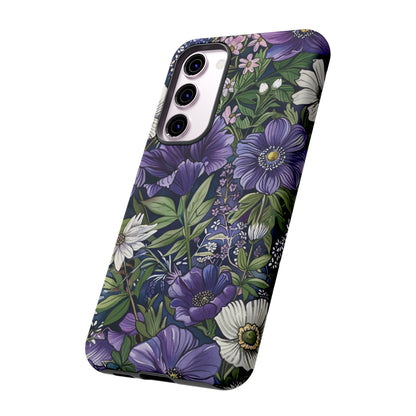 Floral Sage Purple Wildflower Phone Case