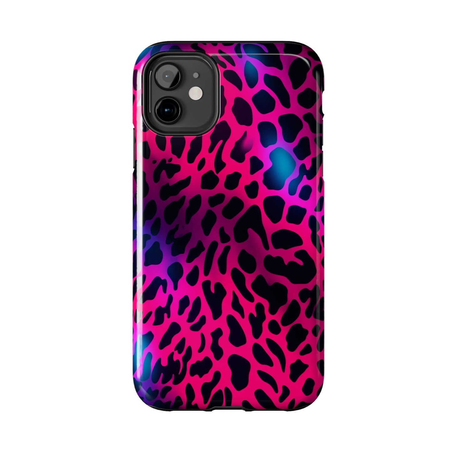 Wild Child: Trippy Leopard Spots Mystique | Dynamic iPhone Case