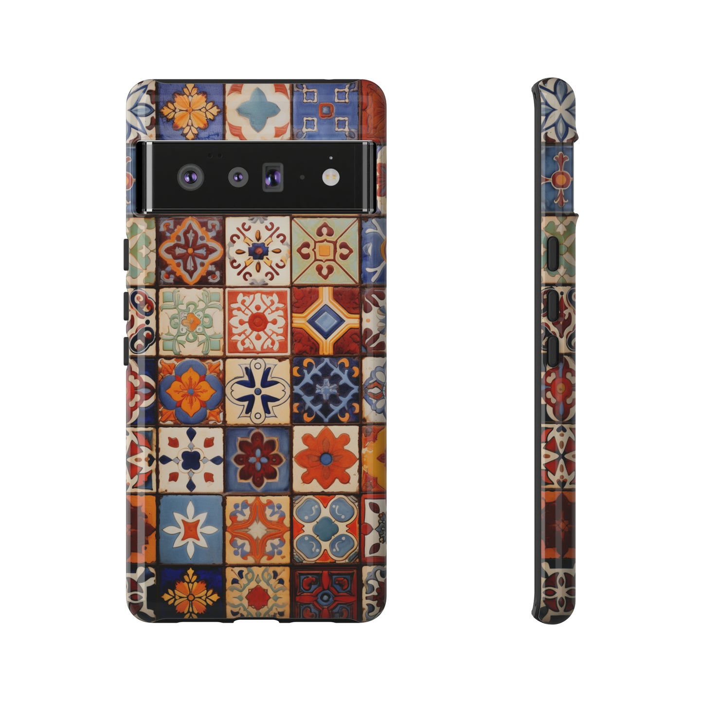 Mexican Tile Phone Case Fits all iPhone 15, Samsung and Pixel