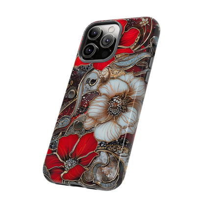 Stained Glass Floral Paisley Explosion Phone Case