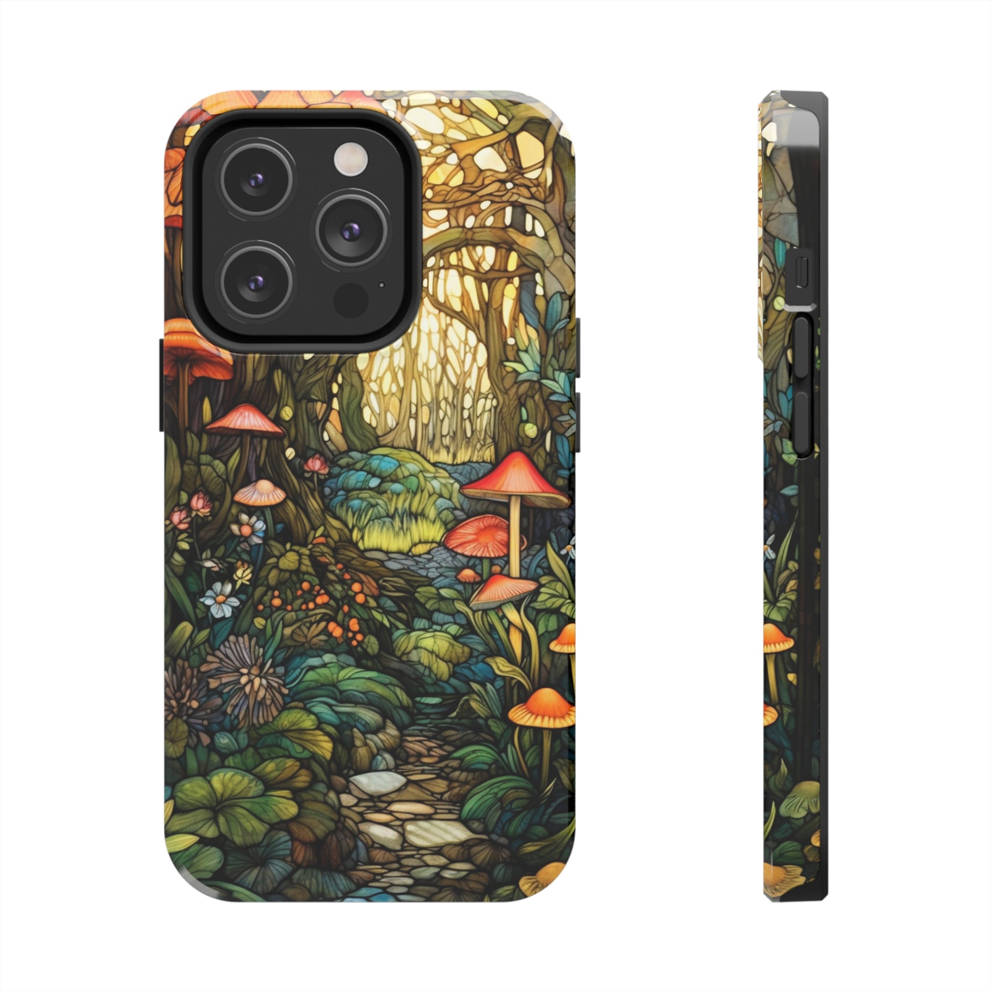 Bohemian-Inspired iPhone Protective Case with Nature's Charm