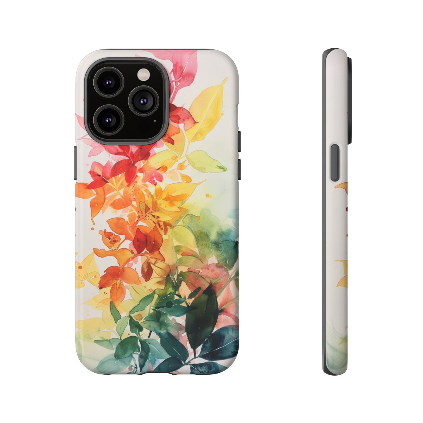 Floral Watercolor Painting iPhone 15 Case