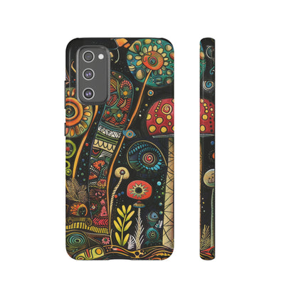 Retro 1960s Psychedelic Flowers Phone Case