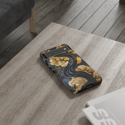 Gold and Silver Tree of Life Design Phone Case