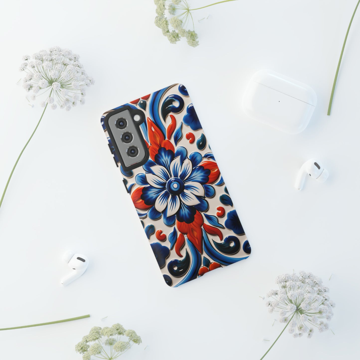 Mexican Talavera Tile Phone Case