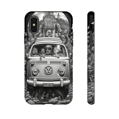 Vintage VW Camper Van iPhone Case