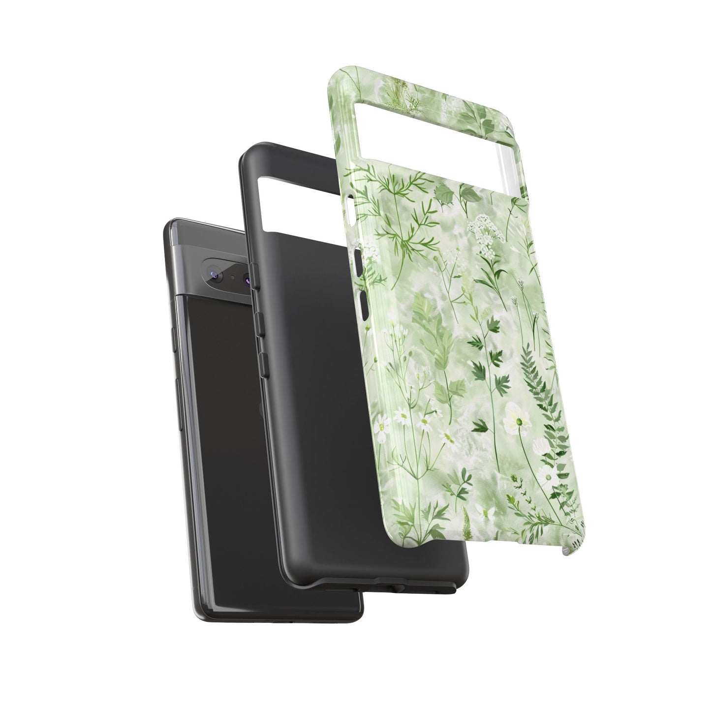 Floral Sage Green Wildflower Phone Case